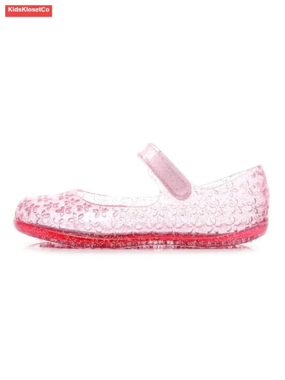 Toddler Girls Princess Dress Sandals Jelly Shoes Mary Jane Flats Hook Loop